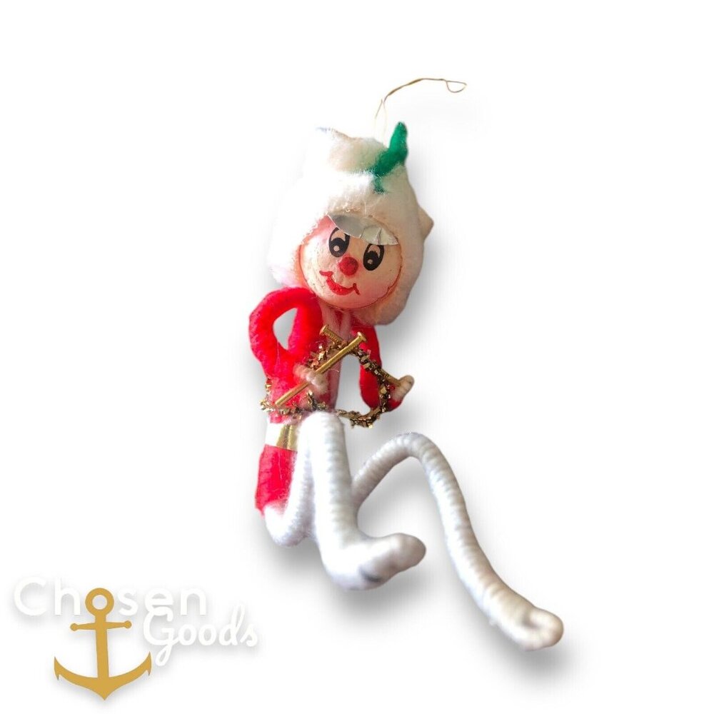 Nutcracker Ornament Handmade 3” Great White Elephant Or Mother In Law Gift